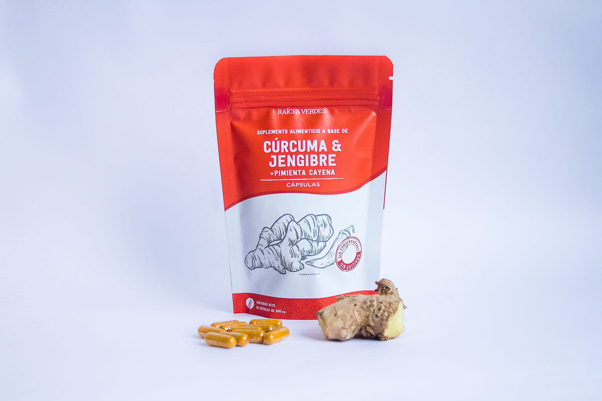 jengibre, vitamina c, vitamina d3 & zinc