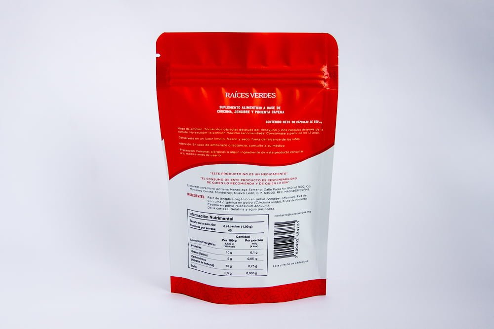 jengibre, vitamina c, vitamina d3 & zinc